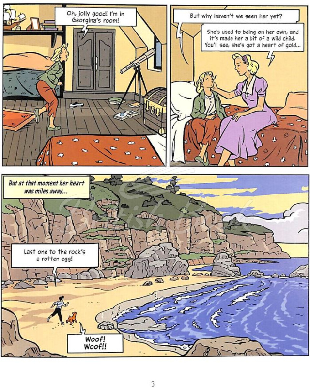 Книга The Famous Five: Five on a Treasure Island (Book 1) (A Graphic Novel) зображення 1