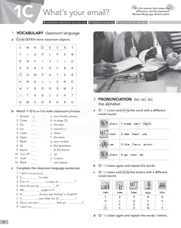 Робочий зошит English File Fourth Edition Elementary Workbook with key зображення 5