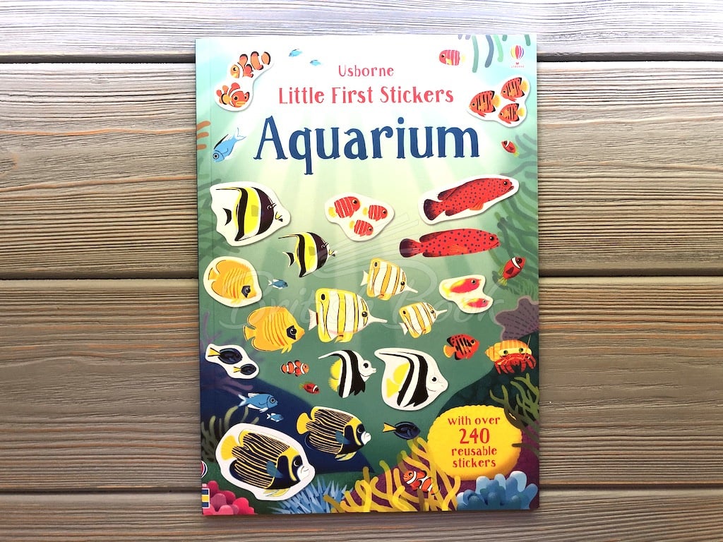 Книга Little First Stickers: Aquarium зображення 1